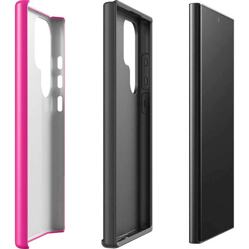 Black and Pink Arrows Galaxy S25 Ultra Impact Case